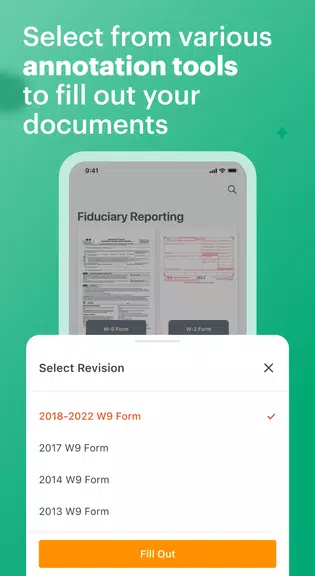 e-taxfiller: Edit PDF forms Скриншот 2