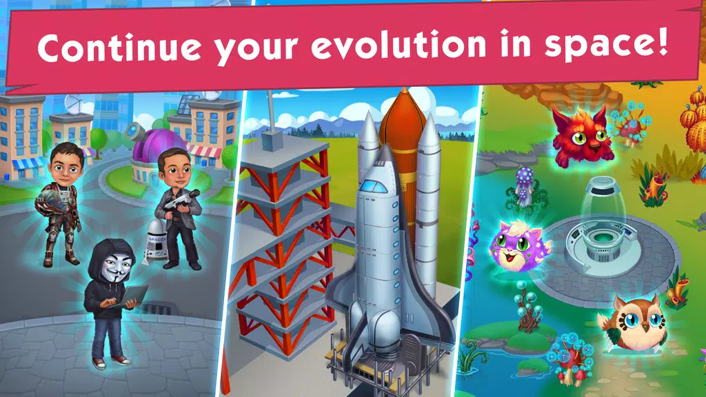 Evolution Spiele: Idle Clicker Screenshot 2