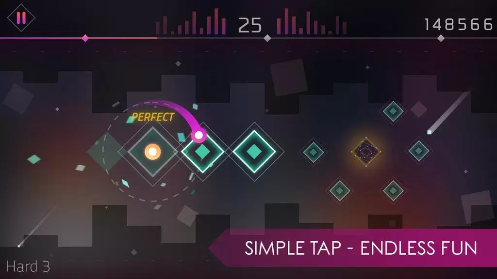 Beat Tiles: Rhythmatic Tap Ekran Görüntüsü 3