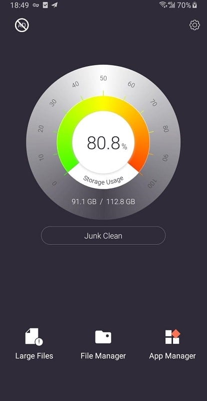 File Manager – Junk Cleaner Ảnh chụp màn hình 1