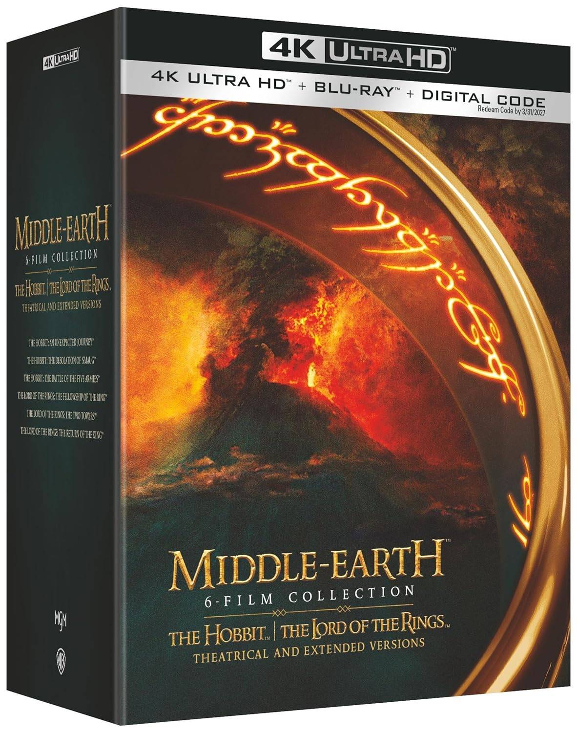 Middle-Earth 6-Film-Kollektion (erweitert & theatralisch) (4K Ultra HD + Digital)