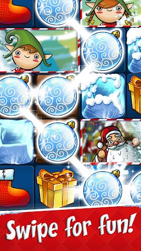 Xmas Swipe - Match 3 Game ภาพหน้าจอ 2