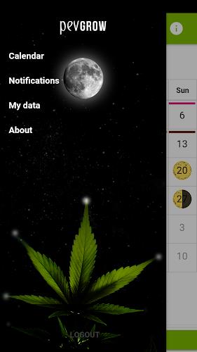 Marijuana Lunar Calendar Скриншот 1