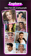 Bling Video Chat and show and fun Zrzut ekranu 0