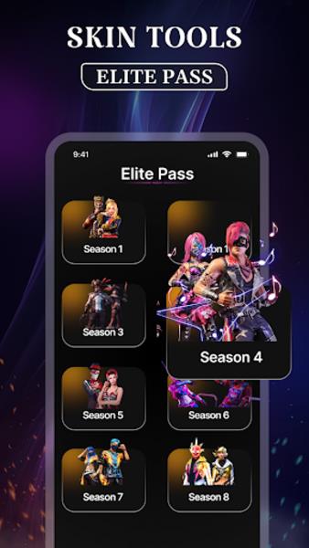 Schermata FFF Skin Tools - Elite Pass 2