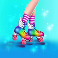 Roller Skating Girls - Dance on Wheels