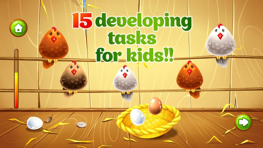 Kids Animal Farm Toddler Games スクリーンショット 3