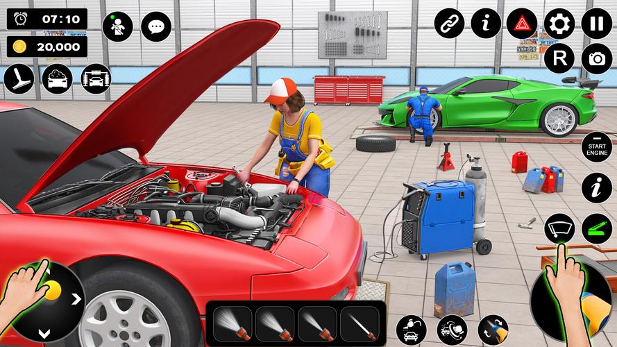 Car Wash Games - Car Games 3D 스크린샷 1