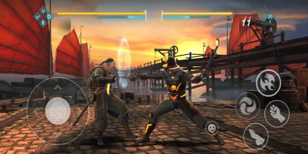 Shadow Fight 4: Arena MOD Tangkapan skrin 2