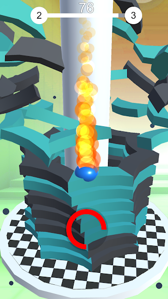 Ball Run Stack: Stack Ball 3D Mod Schermafbeelding 2