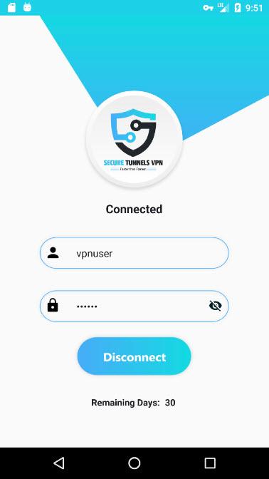 S Tunnels VPN Captura de pantalla 0