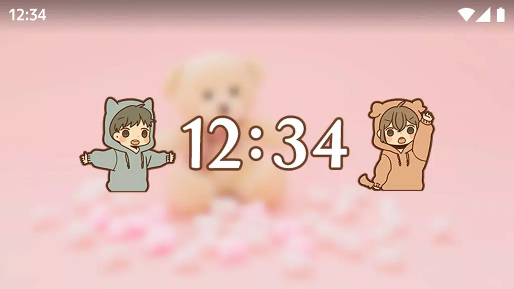 Digital Clock Obediently Tell Captura de tela 2