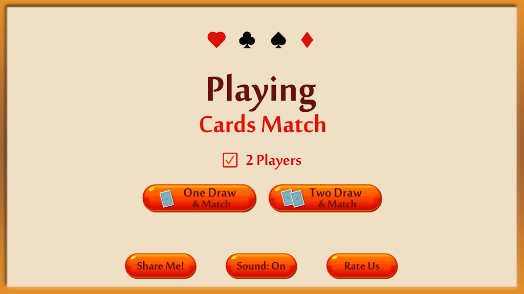 Playing Cards Matching Game - Memory booster game স্ক্রিনশট 0