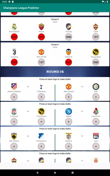 Champions Football Predictor應用截圖第3張