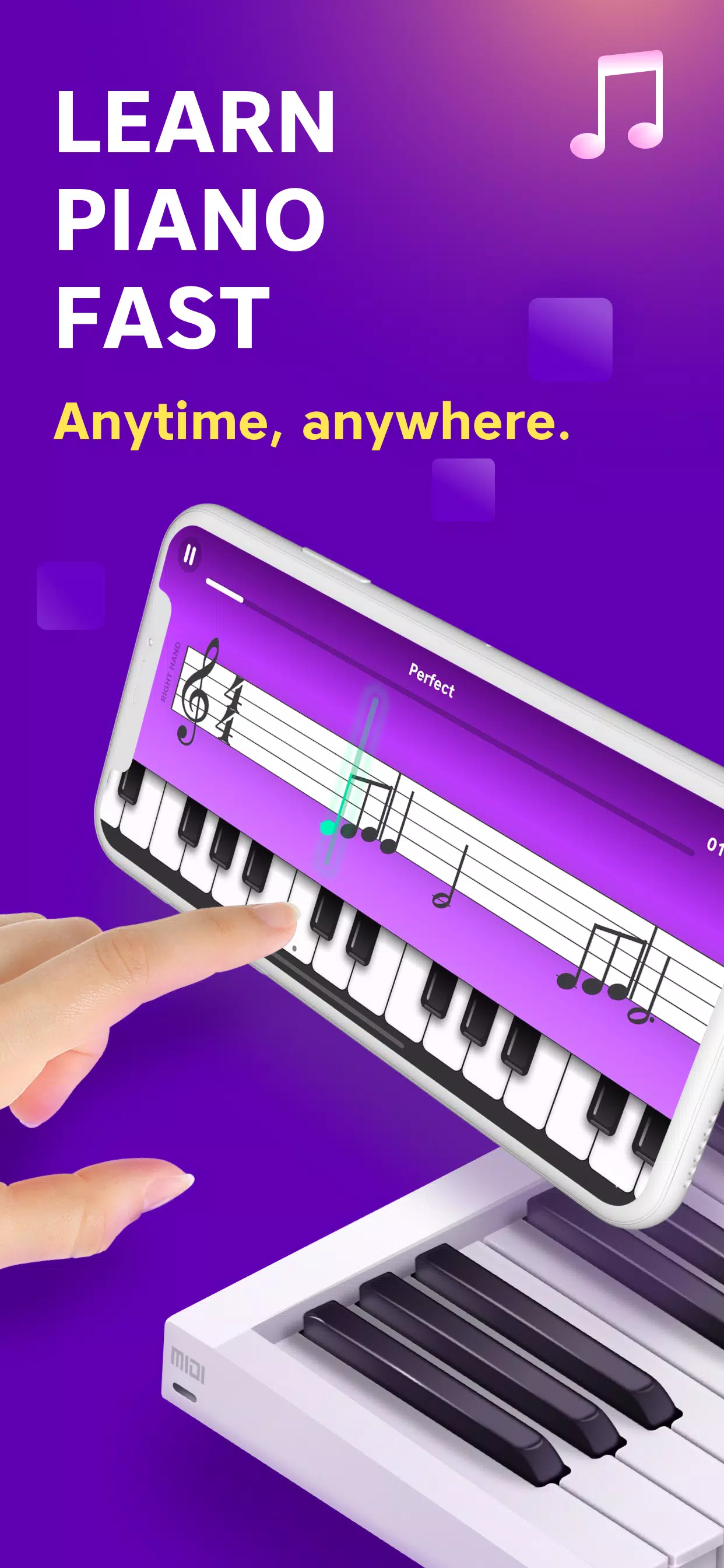 Piano Academy ภาพหน้าจอ 0
