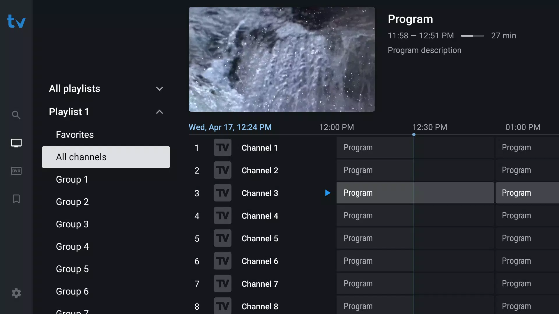 TiviMate IPTV Player Screenshot 0