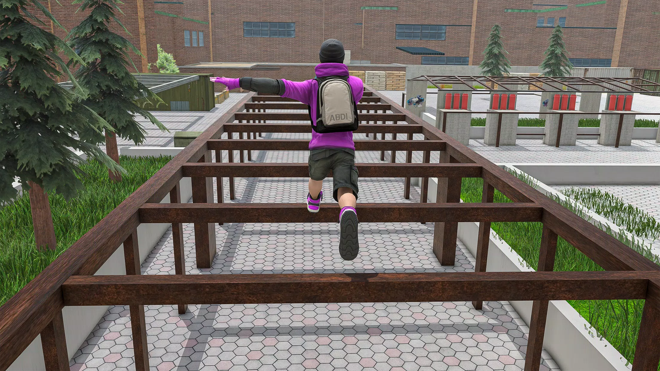 Going Up Parkour Captura de tela 3