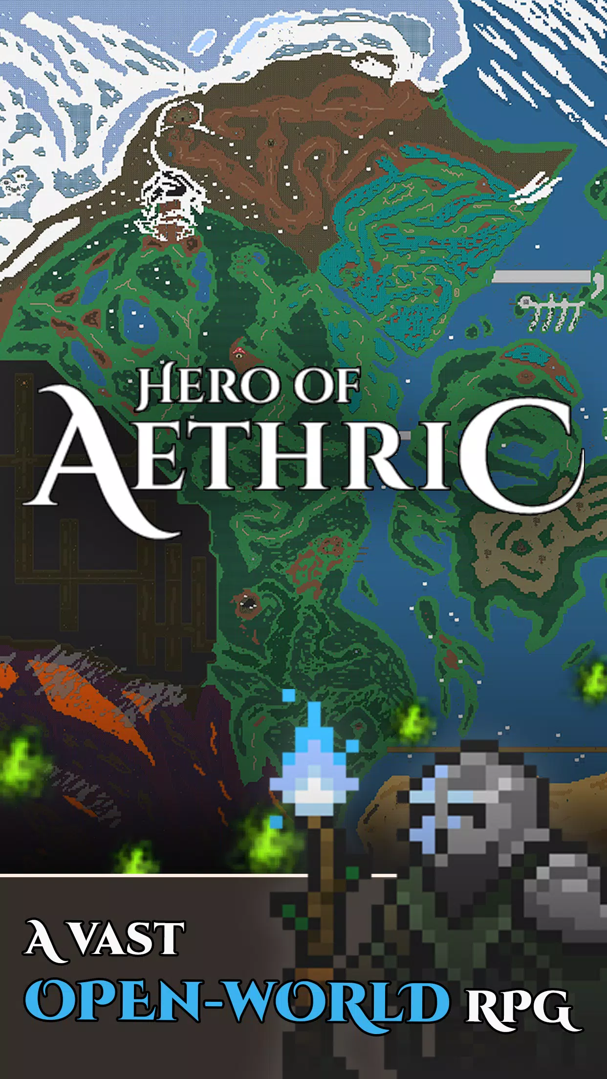 Hero of Aethric | Classic RPG Zrzut ekranu 0