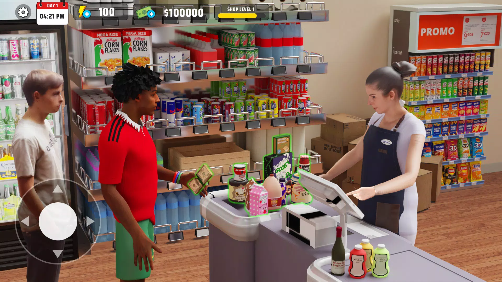 Supermarket Simulator City 3D Скриншот 1