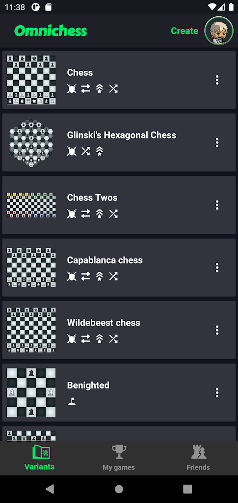 Omnichess - Chess Variants! 스크린샷 2