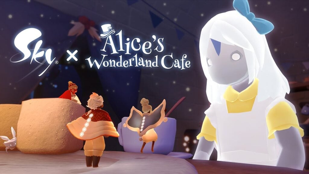 Sky: Children of the Light lancia un evento a tema festivo con Alice's Wonderland Café!