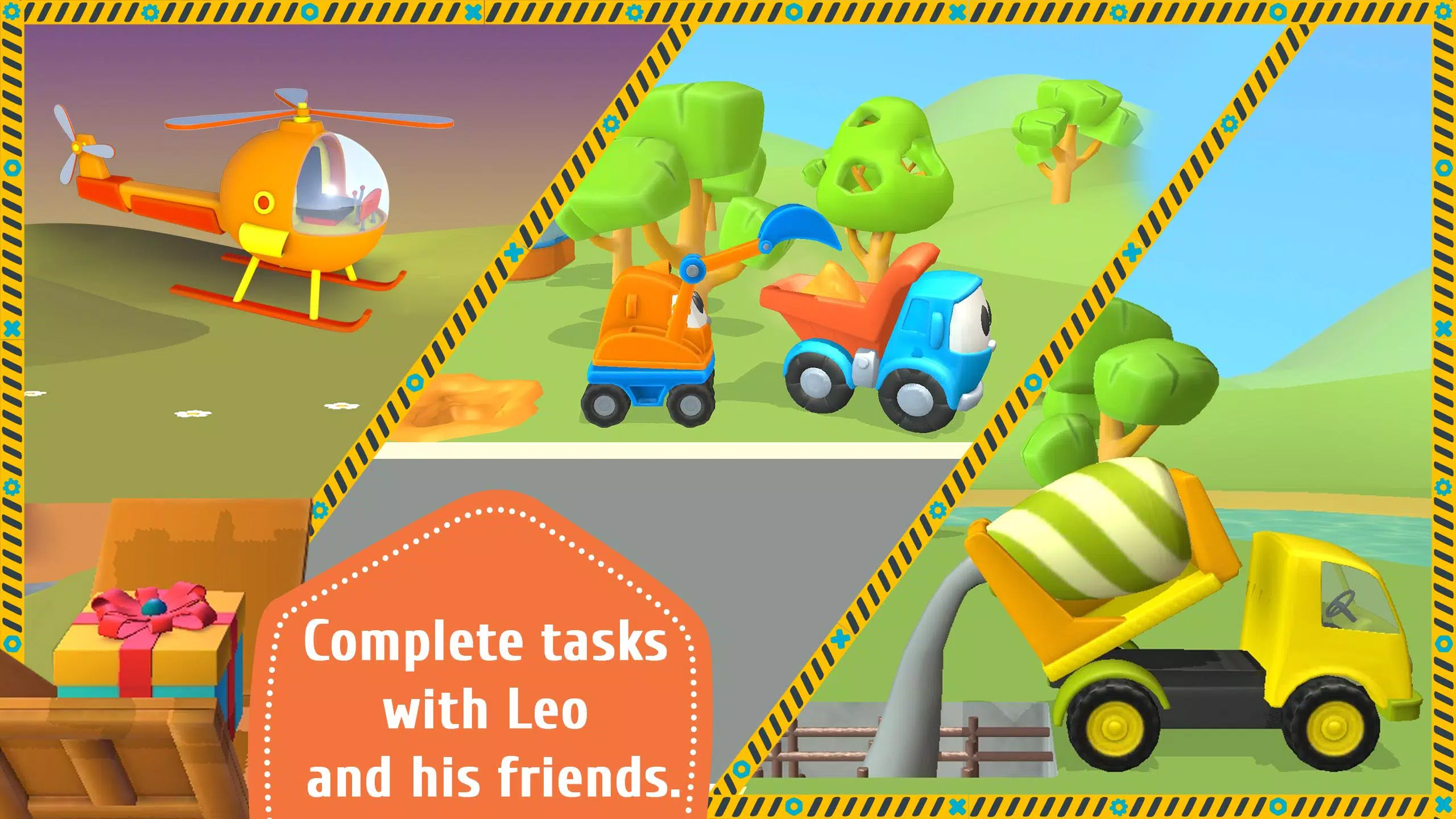 Leo and Сars: games for kids Screenshot 2