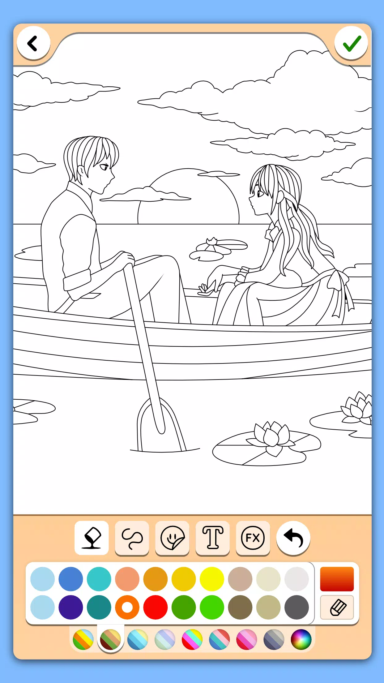 Valentines love coloring book Screenshot 3