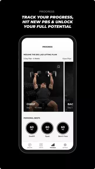 Gymshark Training: Fitness App ภาพหน้าจอ 3