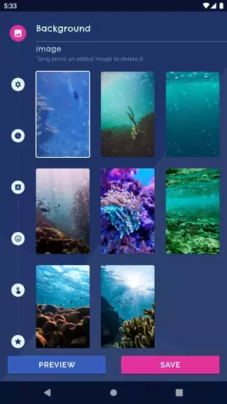 Ocean Fish Live Wallpaper 4K Ảnh chụp màn hình 0