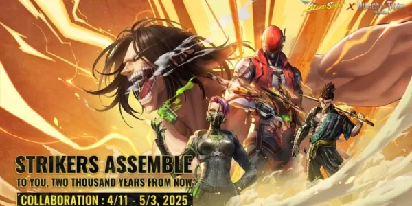 Inilunsad ng Strike ng Dugo ang pag -atake sa pakikipagtulungan ng Titan na may temang Goodies para sa isang limitadong oras