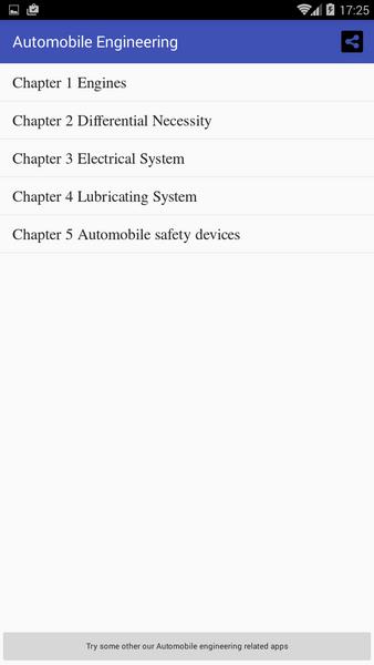 Automobile Engineering Capture d'écran 0