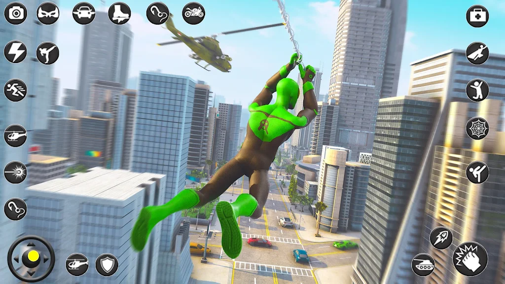 Rope Hero Spider: Spider Games Tangkapan skrin 3