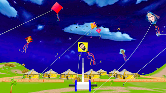 Osman Gazi kite flying 3d game স্ক্রিনশট 0