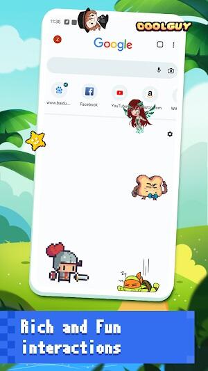 Pixel Shimeji ภาพหน้าจอ 2