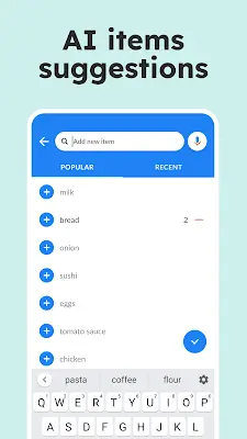 Listonic: Grocery List App Ảnh chụp màn hình 3