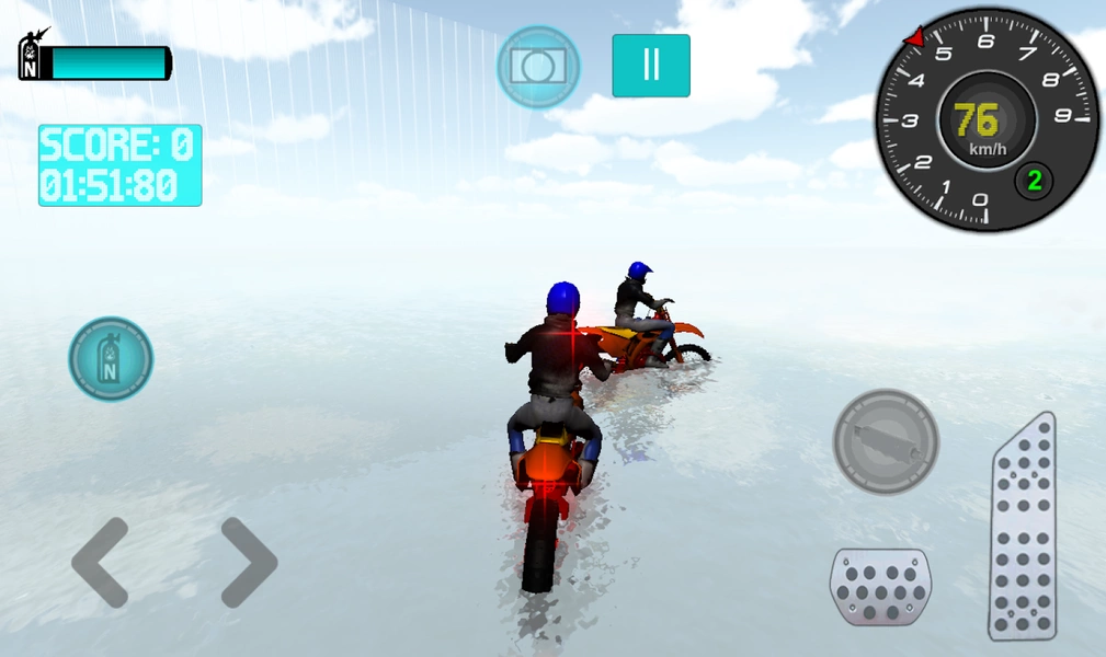 Schermata Ice Motocross 1