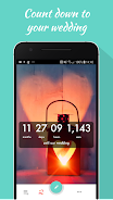 Wedding Countdown Widget Capture d'écran 0