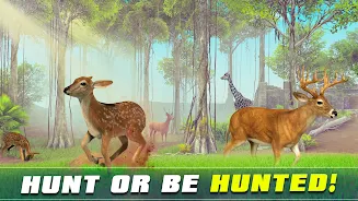 Safari Animal Hunter Simulator Tangkapan skrin 3