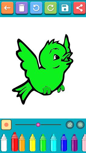 Birds Coloring Games 스크린샷 2