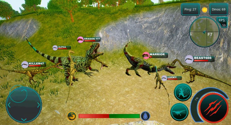Schermata The Cursed Dinosaur Isle 0