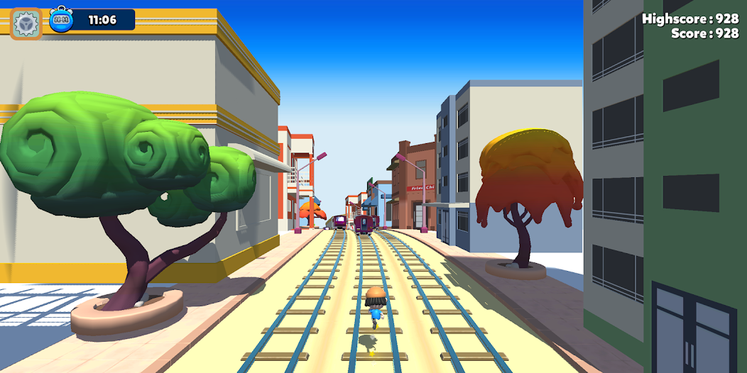 Subway Run Mod スクリーンショット 1