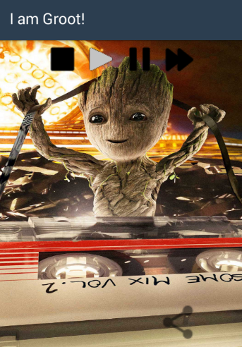 I am Groot Button Captura de tela 0
