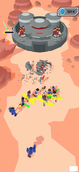 Schermata Space Army: Universe Clash Mod 3