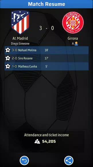 Elifoot 24 Captura de tela 2