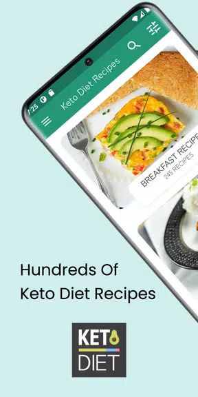 Keto Diet: Low Carb Recipes应用截图第0张
