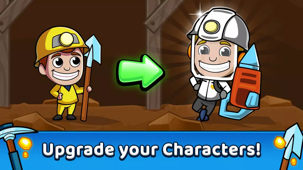 Idle Miner Tycoon: Gold & Cash Schermafbeelding 2