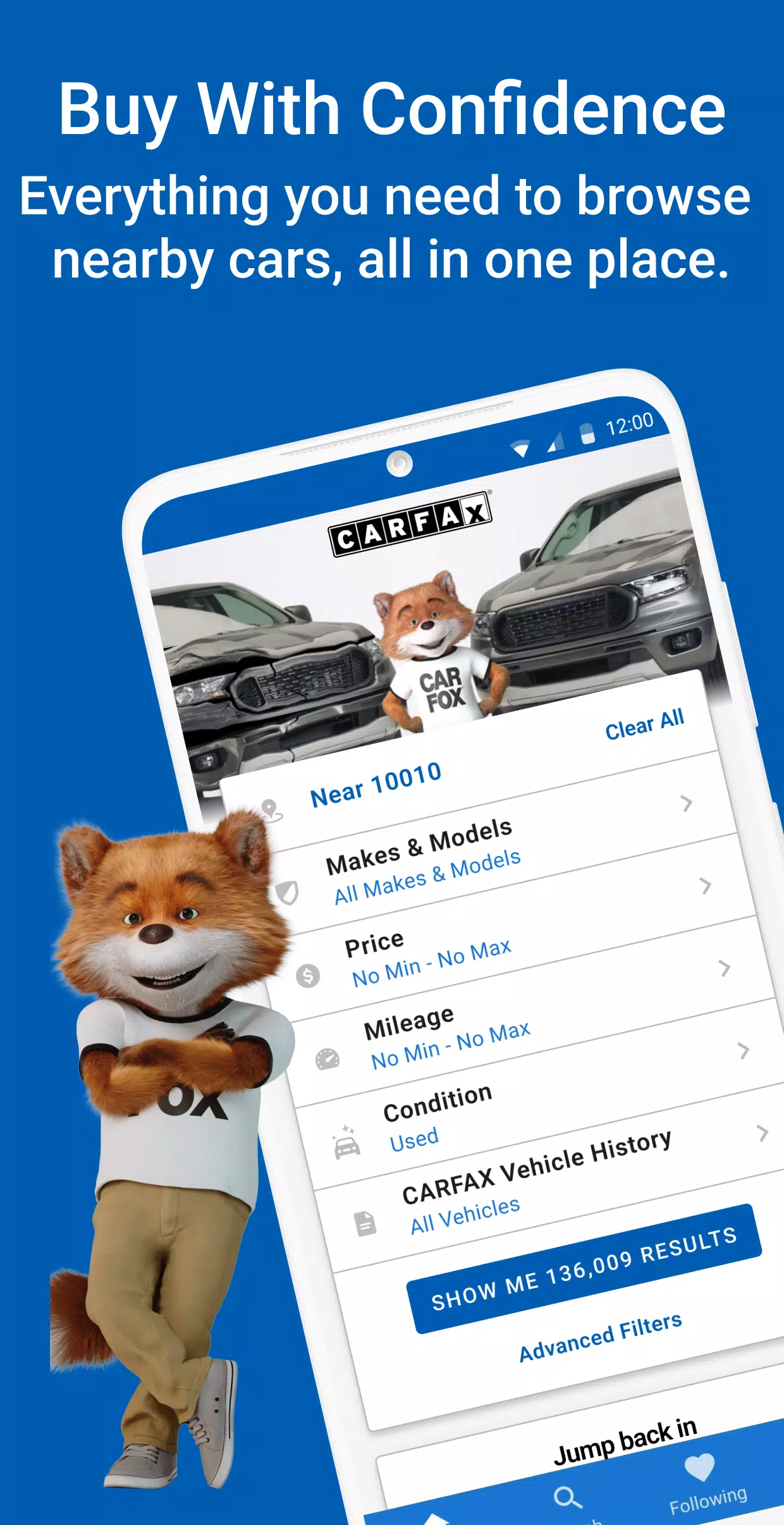 CARFAX Capture d'écran 0