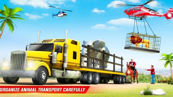 Farm Animal Transporter Truck Captura de pantalla 1