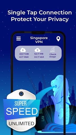 Singapore VPN - Free, Fast & Secure Ekran Görüntüsü 2