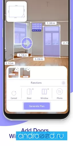 ARPlan 3D Tape Measure Ruler Floor Plan Creator ภาพหน้าจอ 1